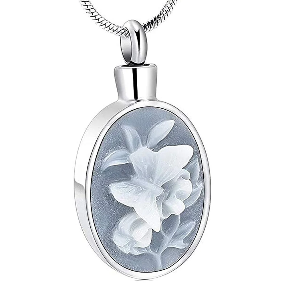 Butterfly Cremation Jewelry for Ashes Lockets Urn Necklace for Ashes Pendants Stainless Steel Keepsake Jewelry