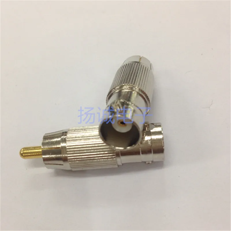 Fechado cobre lotus av macho para bnc fêmea q9 fêmea para lotus rca macho bnc adaptador
