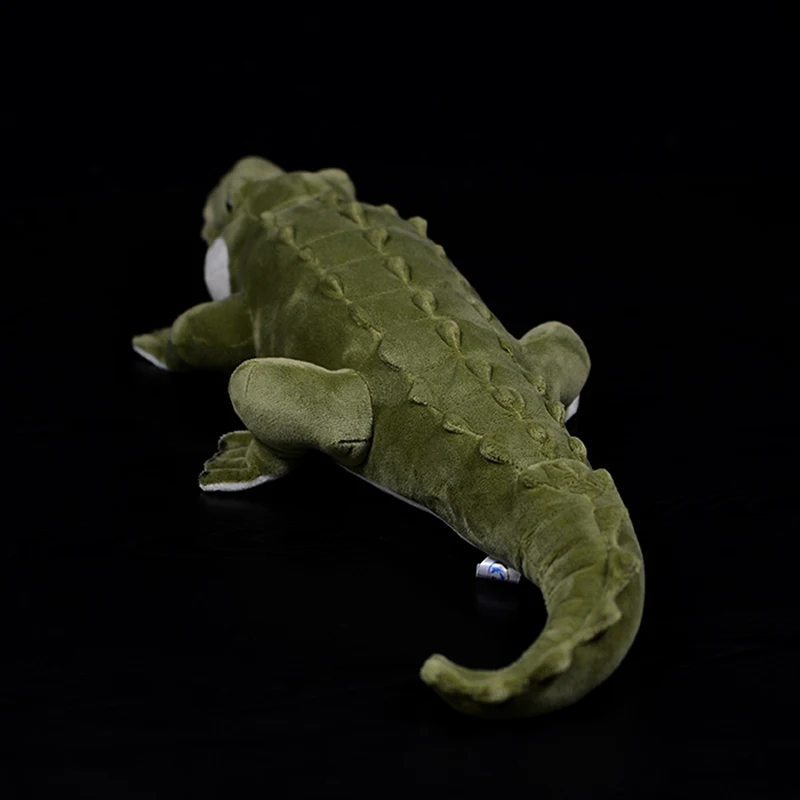 50cm Nette Crocodile Weiche Plüsch Spielzeug Simulation Grün Alligator Echt Leben Puppe Crocodylus siamensis Tier Modell Für Kinder Geschenk