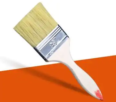 paint brush Paint brush hair brush soft fur cleaning brown hair brush barbecue waterproof household cleaning bristle