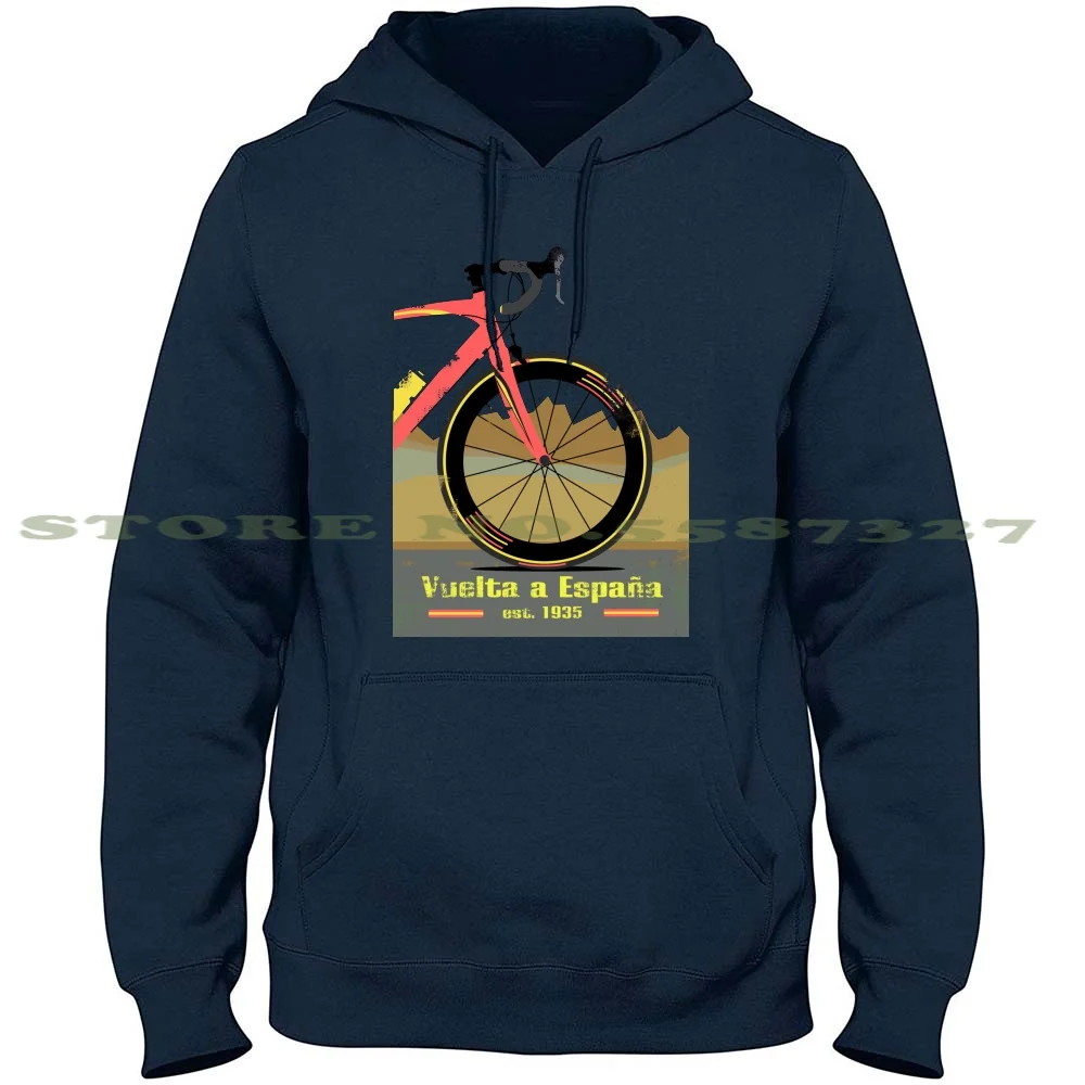 Vuelta A España Bike Streetwear Sport Hoodie Sweatshirt France Tour De City Bike Bikes Cycle Cycling Bicycle Bicycles Fixie