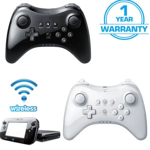 Imagen 2 del producto Mando inalámbrico Classic Pro para Nintendo wii U Pro con Cable USB, controlador inalámbrico