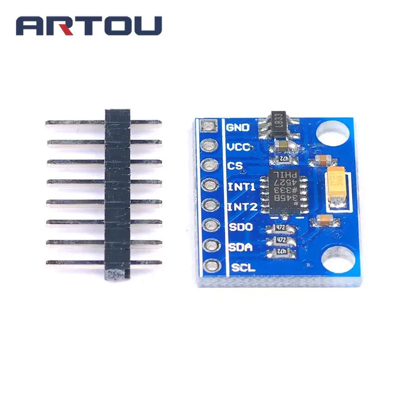 GY-291 ADXL345 Digital Three 3 Triple Axis Sensor Acceleration Of Gravity Tilt Board For Arduino Module IIC SPI Replace ADXL335