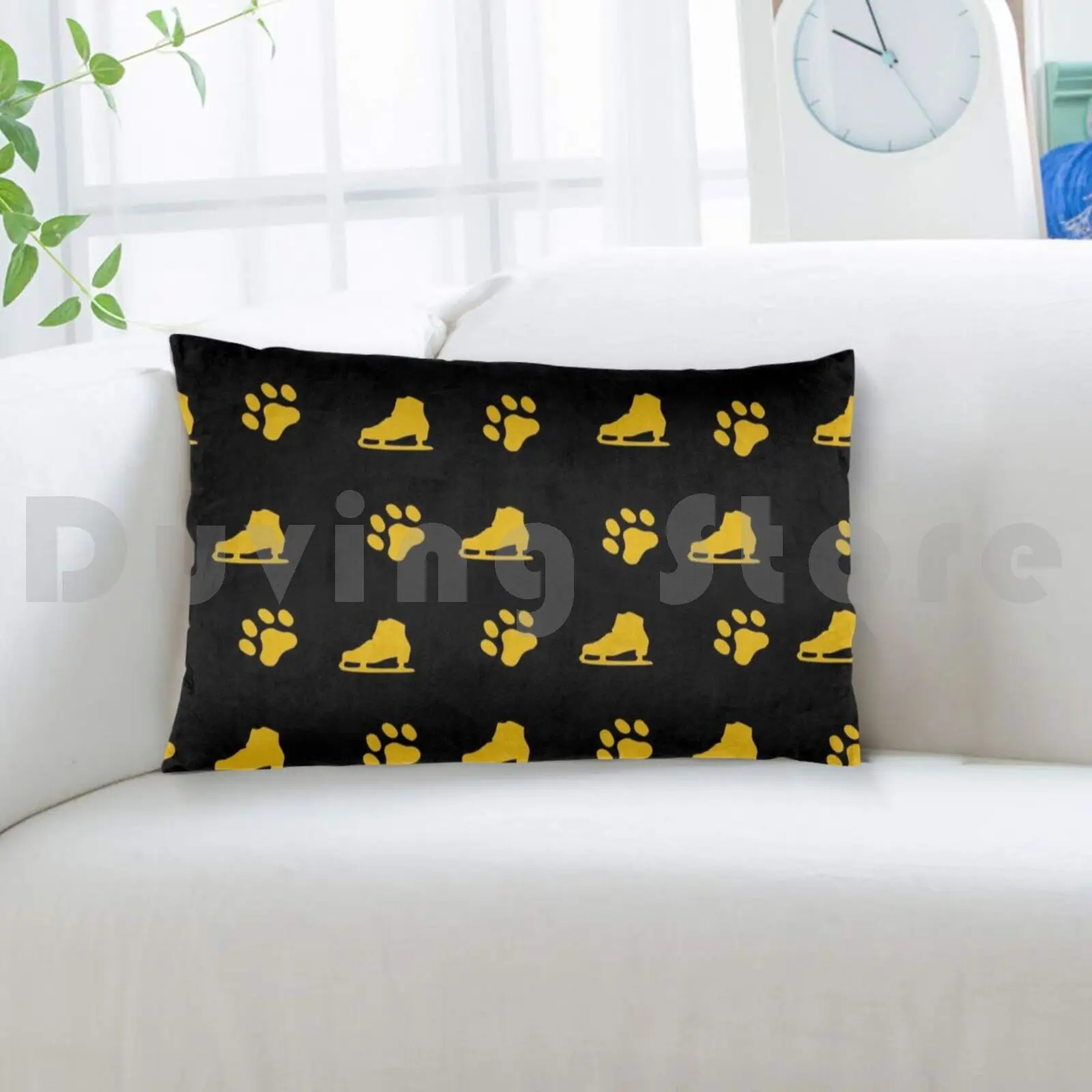 باو طباعة الشكل سكيت كيس وسادة DIY 50*70 أدريان أدريان كلية التزلج على الجليد التزلج على الجليد