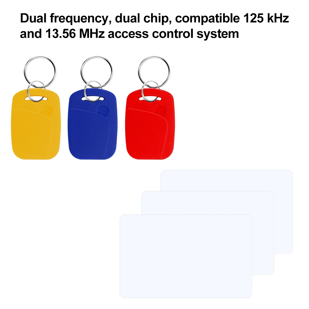 10 English Frequency 125KHz RFID Copier Duplicator Reader Writer 13.56MHz Encrypted Programmer Key fob NFC USB UID Copy Card Tag