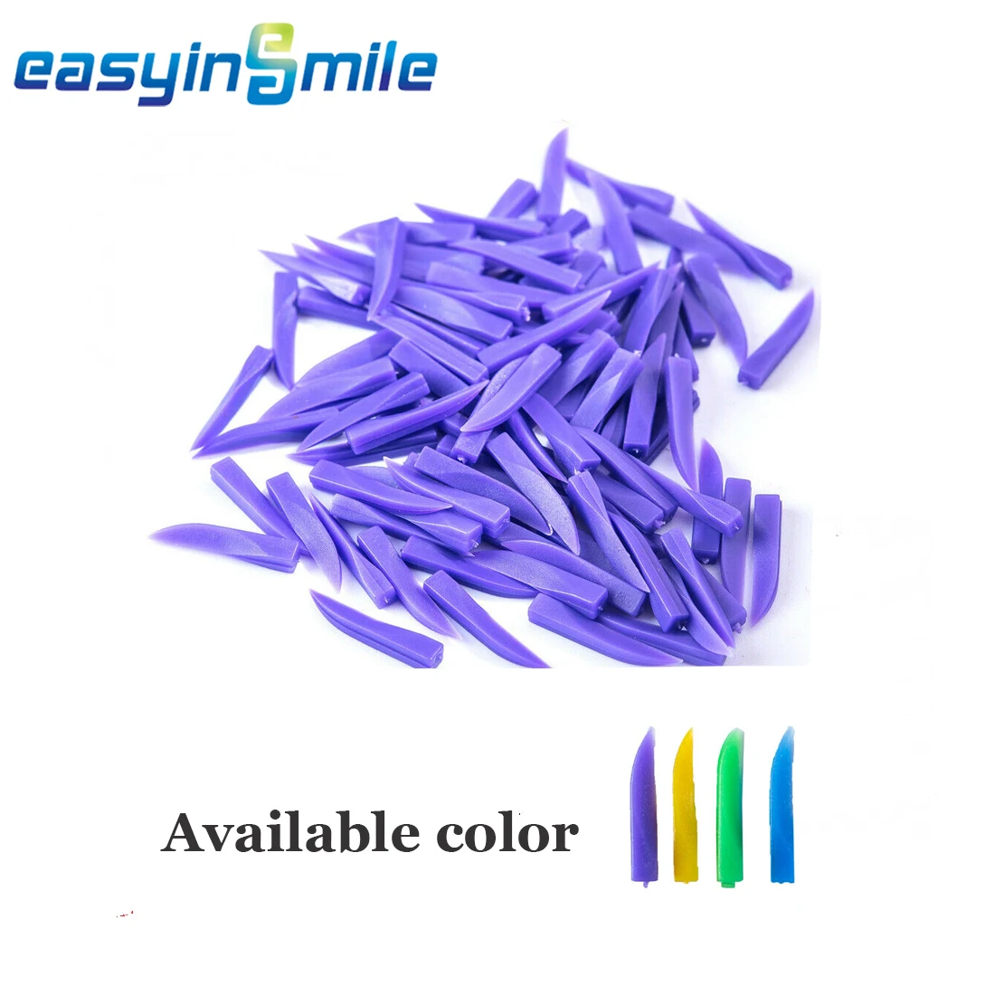 EASYINSMILE Dental Wedges Disposable Tooth Gap Wedge medical grade plastic Dental supplies Dentist Tools 10mm/ 12mm/ 14mm /16mm