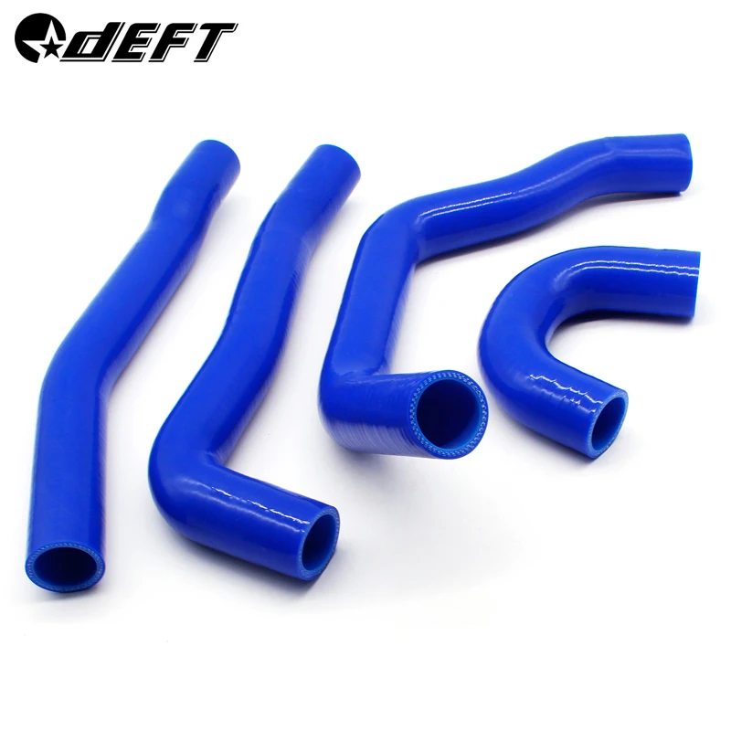 Kit de Mangueras de Radiador de Silicona para Automóvil para Mitsubishi Lancer Evolution EVO 10, Kit de Mangueras de Radiador 02-04, Accesorios para Automóvil, Grosor de 4.5 mm