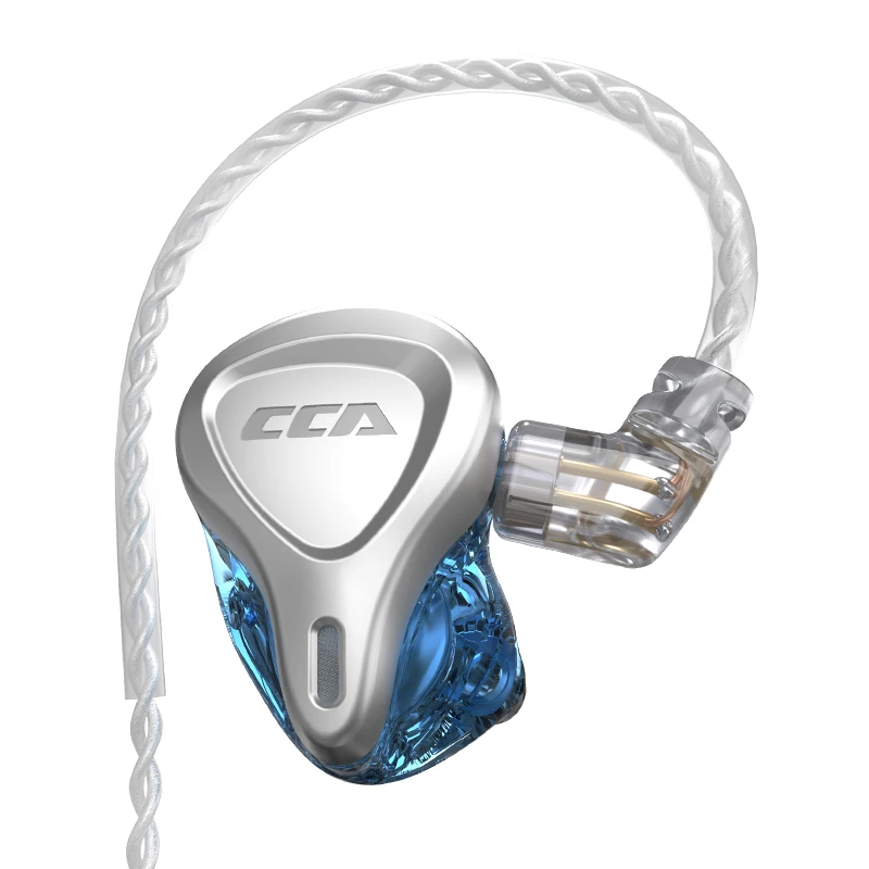 CCA CSN 1BA+1DD Hybrid Earphone In Ear Earbuds Monitor Headphones HIFI Noise Reduction Headset KZ ZSNPRO ZST ZSX ZS10PRO CCA C12