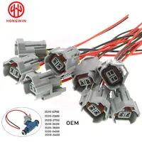 Conector de enchufes de inyector de combustible a prueba de agua, 4/8/10 Uds., Universal, 35310-02900,35310-22600,35310-37150,35310-2B200