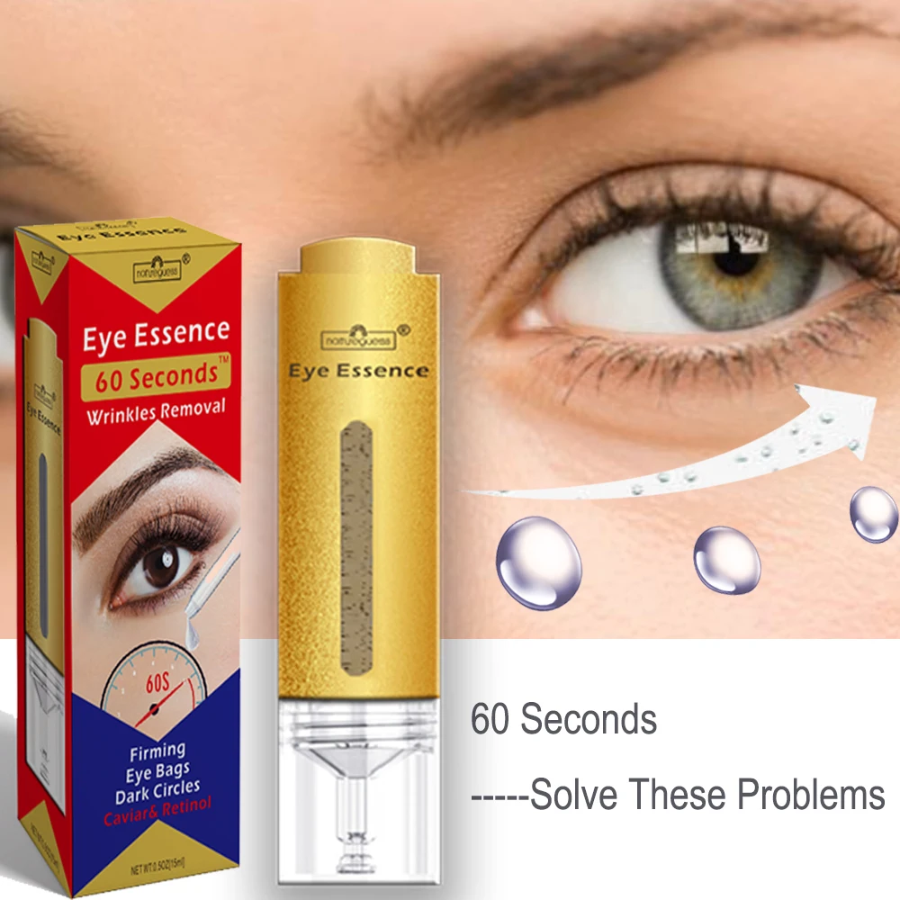 60 Seconds Eye Essence Anti Wrinkle Aging Remover Facial Serum Face Cream Skin Care Lifting Firming Dark Circles Korean cosmetic