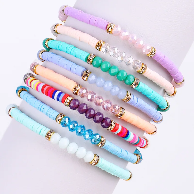 Meetvii New Boho Multi Color Tila Beads Bracelets Fashion Colorful Friendship Bracelets Trendy Jewelry Gift