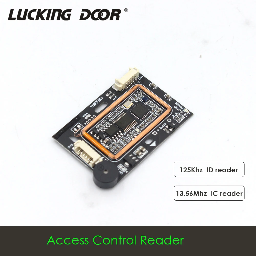 modulo leitor de cartao proximidade 1356mhz m1 s50 1k modulo leitor de cartao de controle de acesso dual frequencia 125khz rfid 01