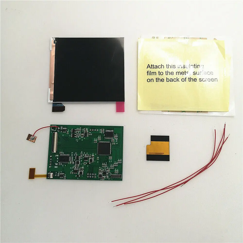 For GBL Super OSD RIPS Retro Pixel IPS LCD High Backlight Kit For GameBoy Light GBL