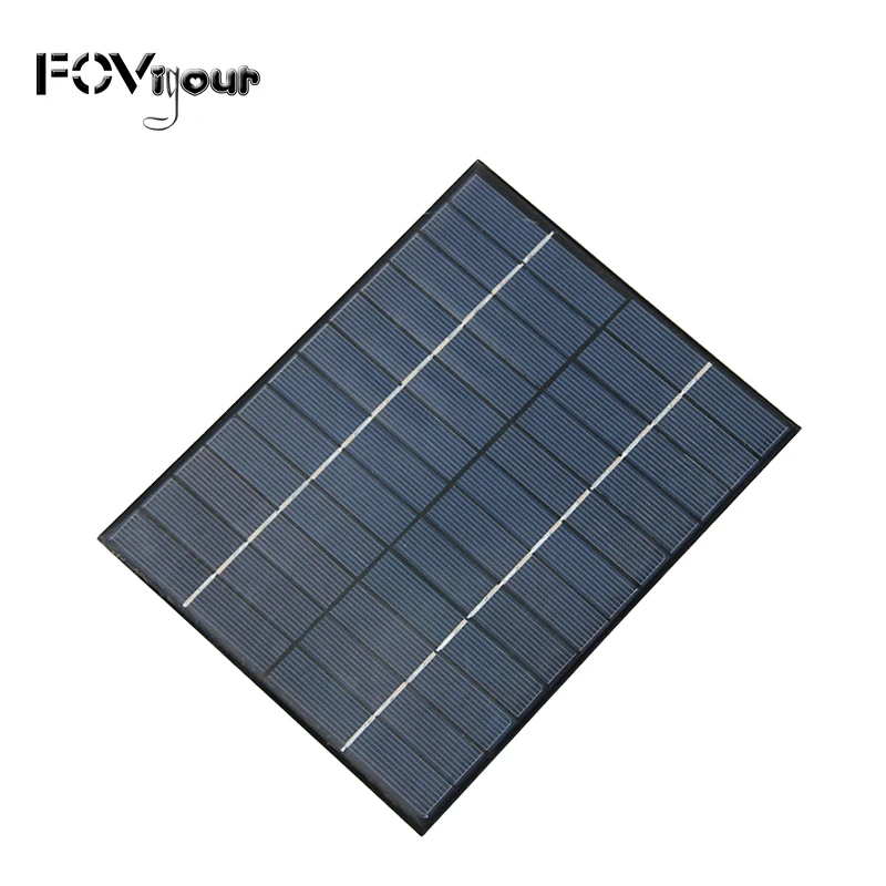 Fovigour 5.2W 12V Mini Solar Panel 210x165mm