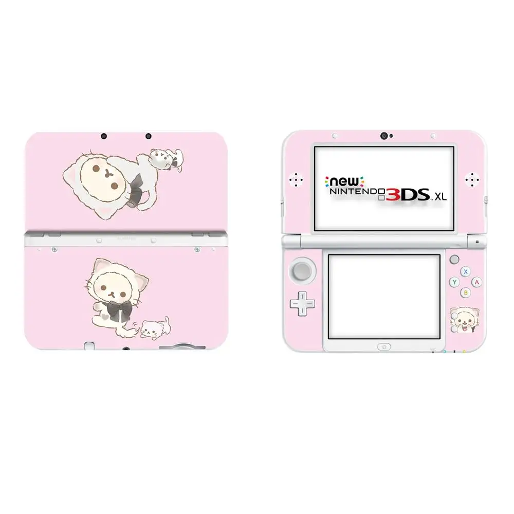 Kawaii Korilakkuma Full Cover Decal Skin Sticker for NEW 3DS XL Skins Stickers for NEW 3DS LL Vinyl Protector Skin Sticker