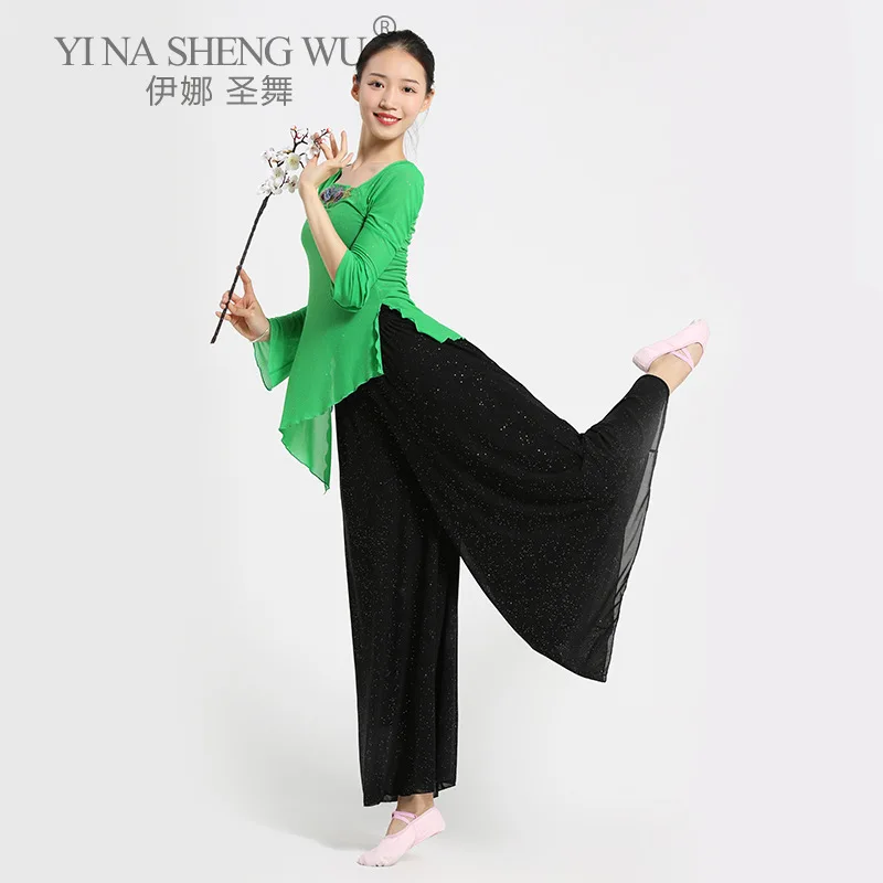 

Летняя одежда для классических танцев в китайском старинном стиле Этническая Одежда для выступлений тренировочная одежда для женщин для взрослых Новинка для тренировок