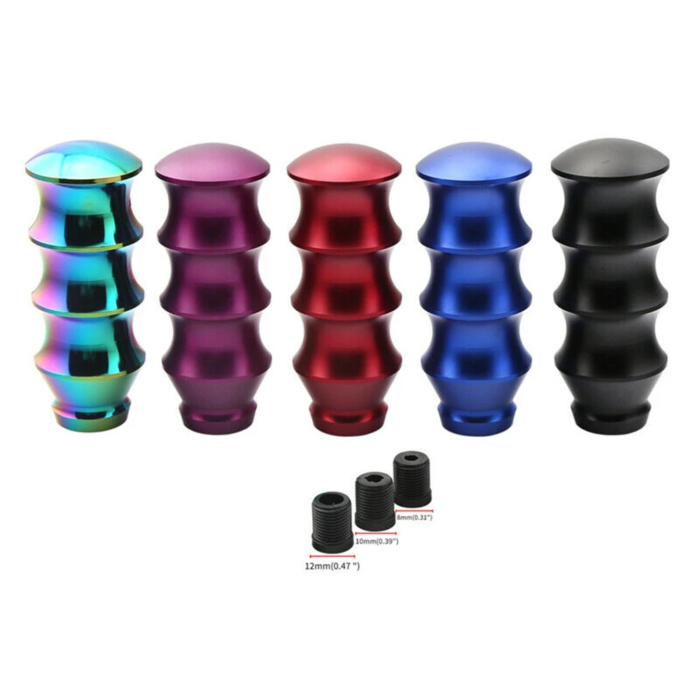 

Universal Car Aluminum Manual Gear Stick Shift Knob Shifter Lever Head Fit For Honda Toyota Nissan Mitsubishi Ford Chevrolet