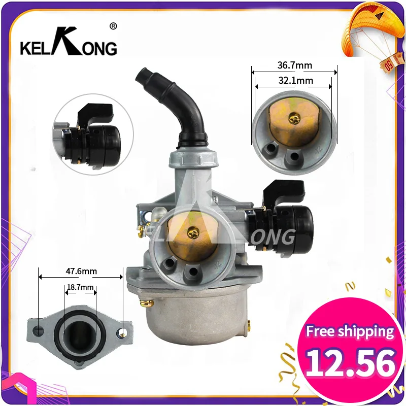 

KEKLONG Carburetor PZ19 Carb Cable Choke 50 70 90 110cc 125cc For Sunl ATV Quad 4 Wheeler Dirt Bike Carburetor W/ Air Filter