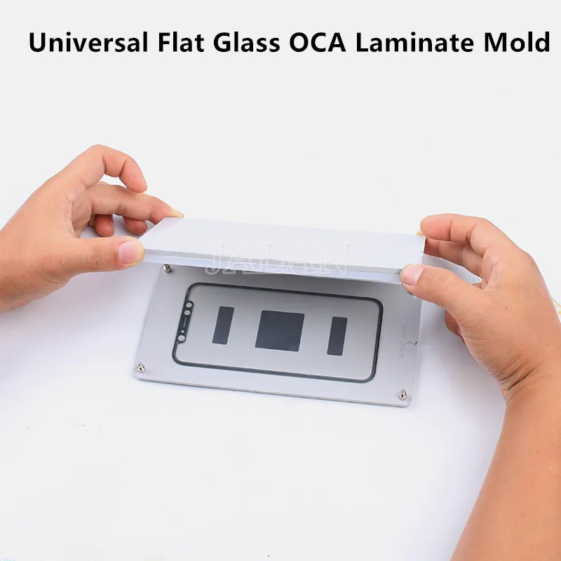 OCAMASTER-Molde de laminação universal para telefone, suporte de reparo para todas as máquinas laminadas, tela plana, vidro frontal, OCA