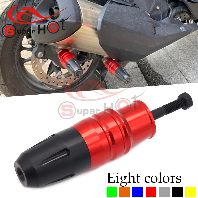 For SYM CRUISYM300 cruisym 300 GTS300 300i GTS300 GTS Frame Slider Anti Crash Caps Exhaust Sliders Motorcycle Accessories Parts