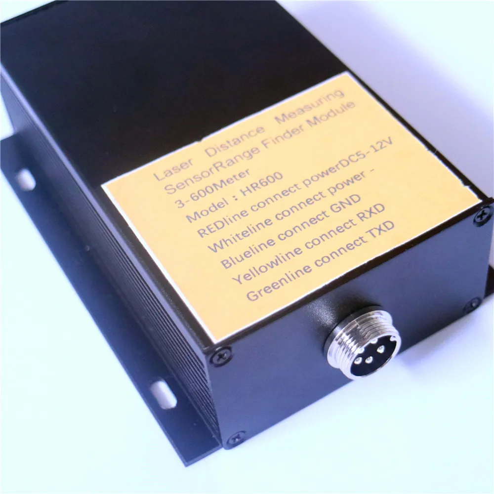 600m laser ranging speed sensor serial range finder TTL level secondary development industrial module