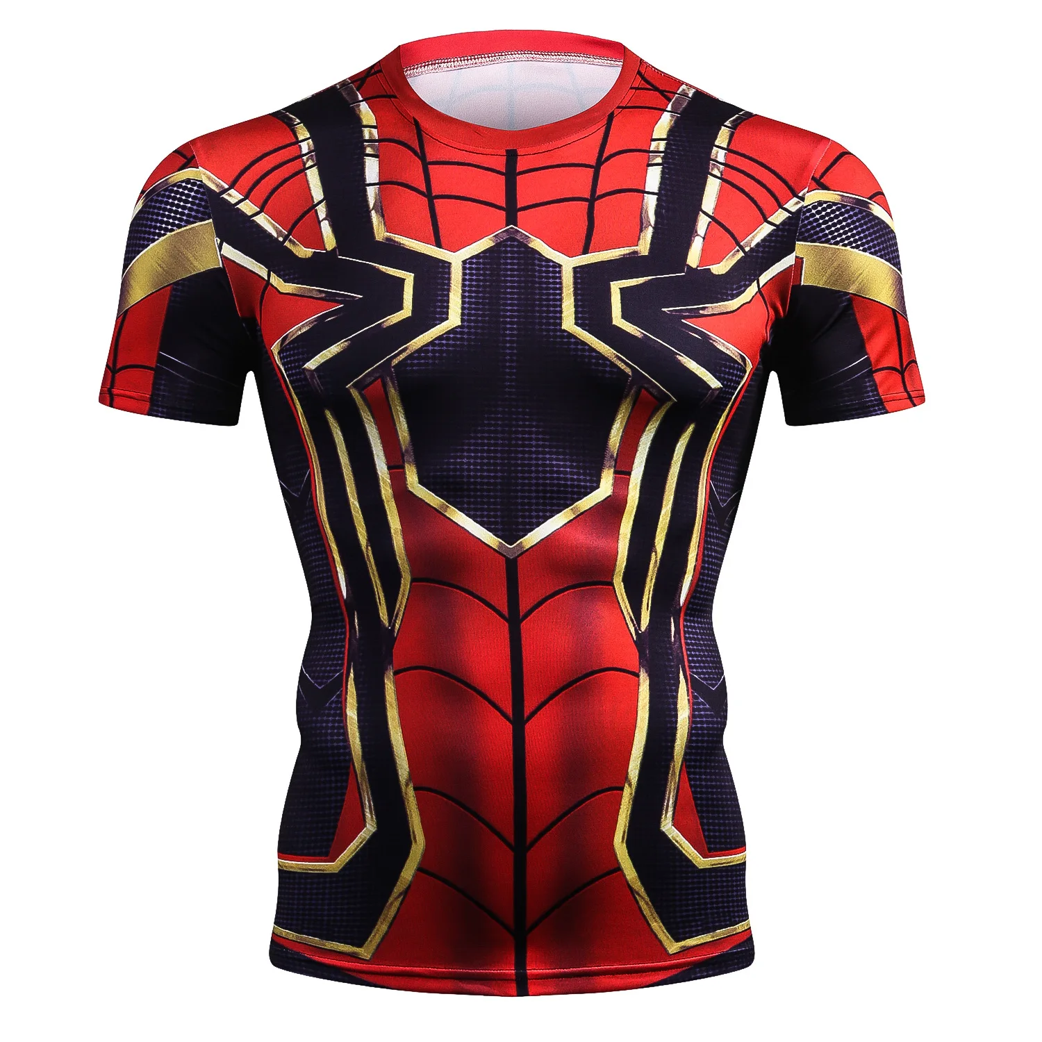 Compression Shirts Men 3D Printed T shirts Short Sleeve Cosplay Costume Tops Male Gym Sport Fitness Tights T-shirt Homme Tee