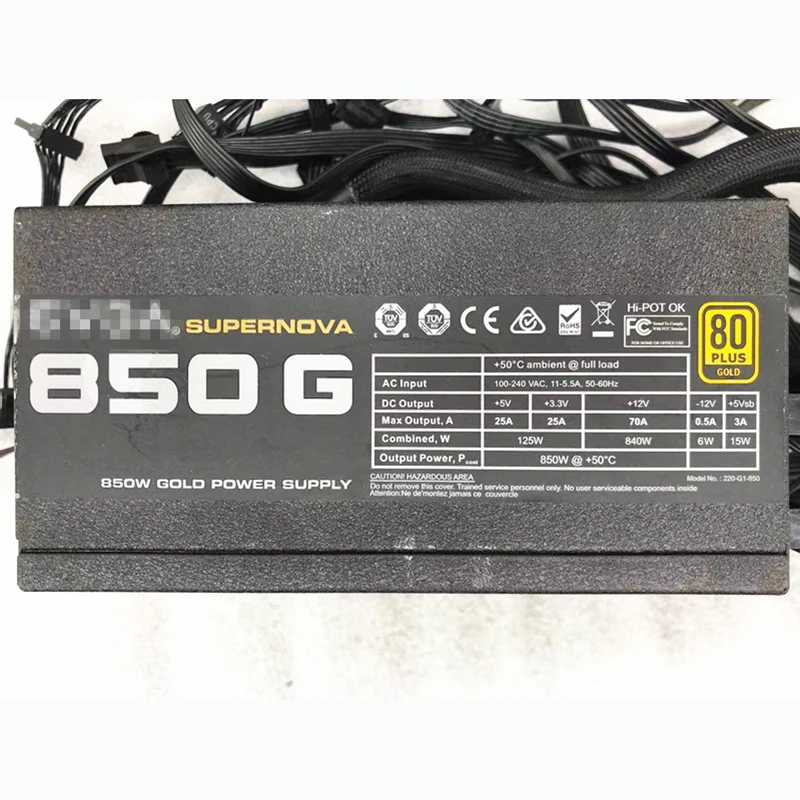 For Mining Power Supply for EVGA evha850W 850G 100% Test Before Shipment