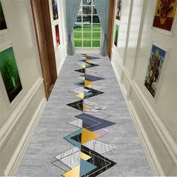 Nordic Geometric Carpet for Home Entrance, Hallway Rug, Stair Carpet, Long Kitchen Mat, Corridor Carpets, Hotel Aisle Floor Mat