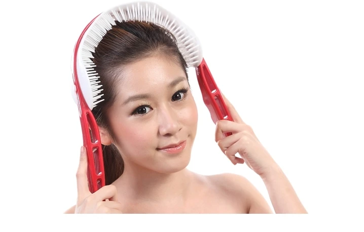 New octopus head massager scalp relaxed handle brain head therapy acupoint stimulation massager massage