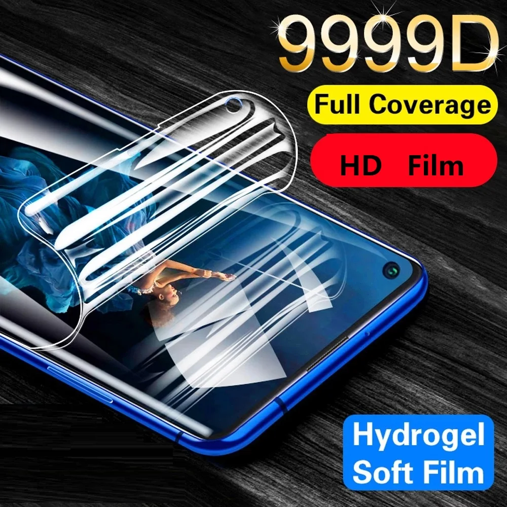 For umidigi f2 screen protector Hydrogel Film on umi digi f 2 2f umidigif2 umif2 6.53 Bison Pro X10 pro A11 safety phone film