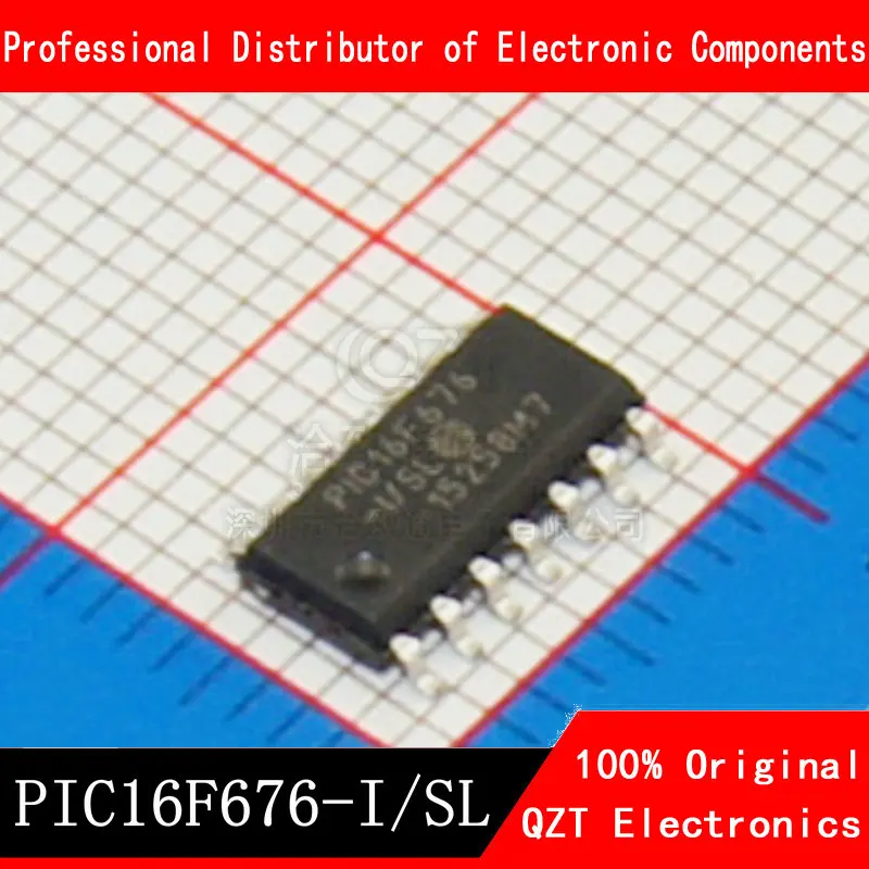 5 шт./лот PIC16F676 SOP-14 PIC16F676-I/SL SOP новый и оригинальный