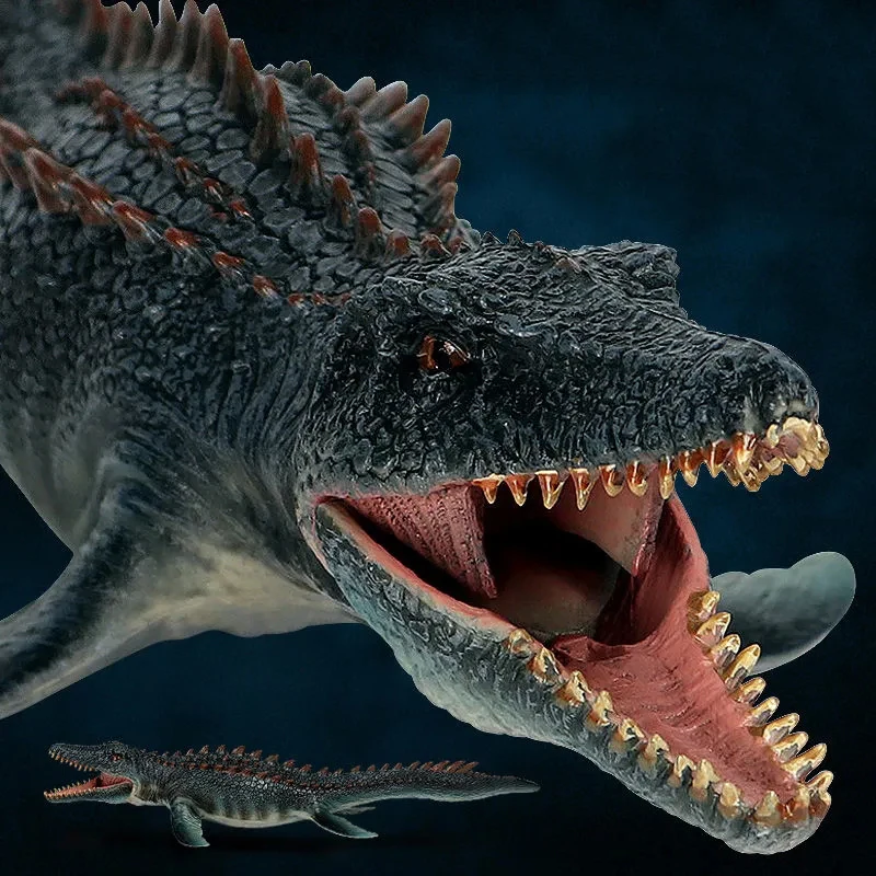 

Children's Toy Dinosaur Dragon Model Simulation Animal Prehistoric Marine Life Sea King Overlord Liopleurodon Dinosaur Toy