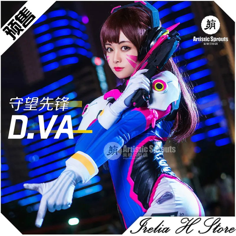 pre-order DVA Cosplay Costume Song Hana jumpsuit driving set cosplay costume