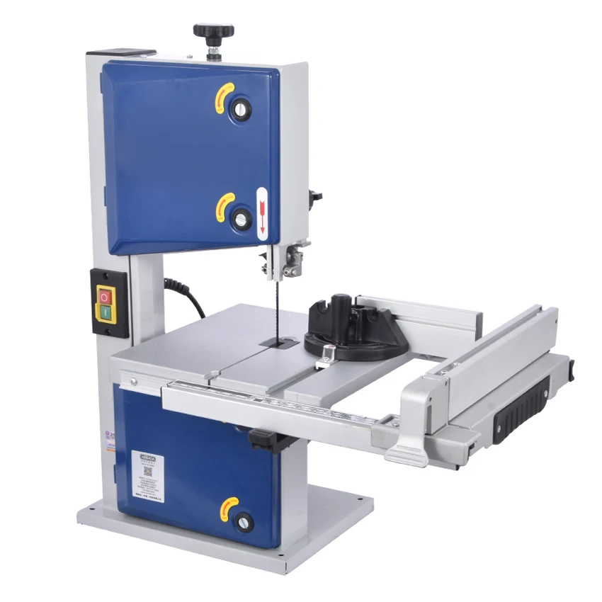 Band Saw Machine Multifunctional Woodworking Band-Sawing Machine Household Curve Saw Work Table Saws 220V 500W 15m/s