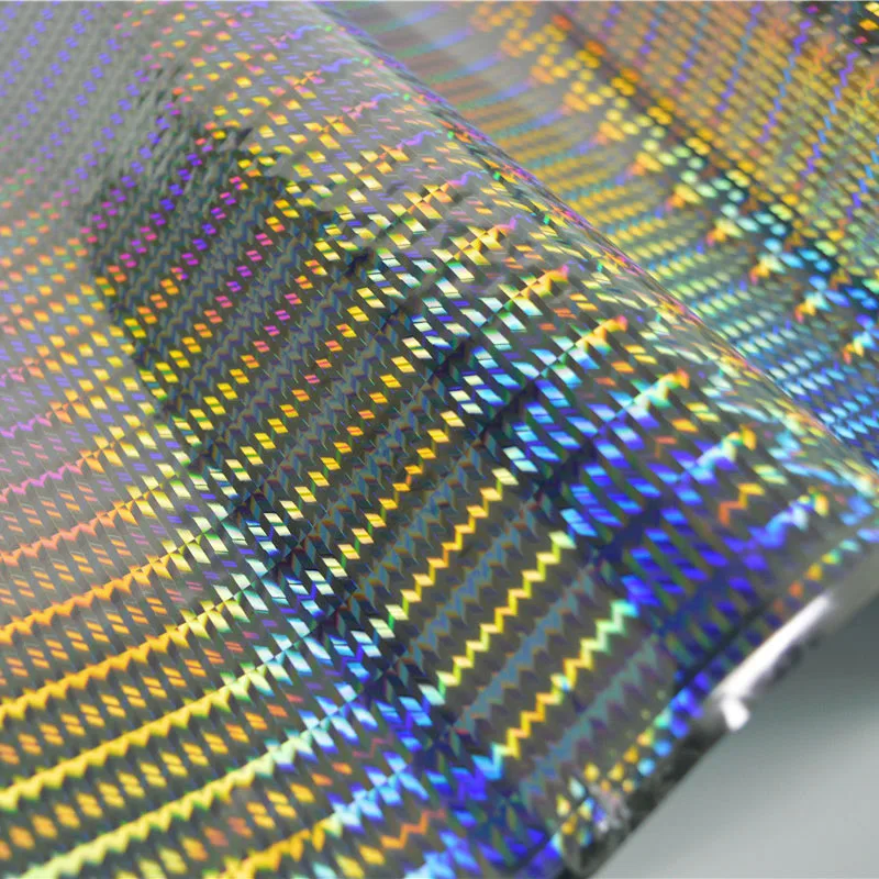 1 Pcs New Products Heat Transfer Good Selling Hot Stamping Foil Silver Holographic for Metal Application