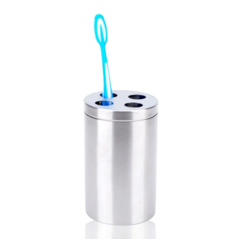 

Stainless Steel Portable Toothbrush Holder, Washing and Rinsing Organizer, Cup Storage Holders, Bathroom Products