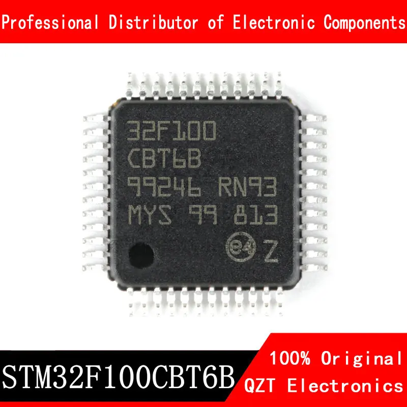 5pcs/lot new original STM32F100CBT6B STM32F100 LQFP-48 microcontroller MCU In Stock