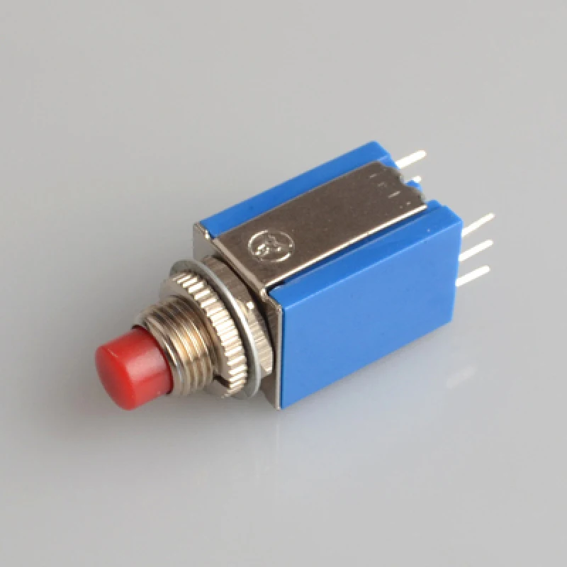 Interruptor de botón de Reinicio automático sin bloqueo, AN4-22 de 5 piezas, 2x2, normalmente abierto, momentáneo, 6 pines, 3a, 250VAC