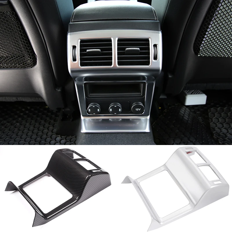 

For Jaguar F-PACE 2016-2020 Armrest box rear air conditioning air outlet frame trim cover 1pcs Car styling accessories