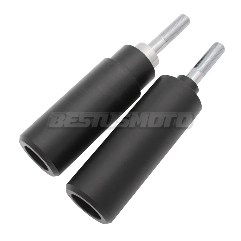 Motorrad schwarz Carbon No Cut Frame Slider Crash Falls chutz für Yamaha Fjr1300 Fjr 1300 2006 2007 2008 2009 2010 2011