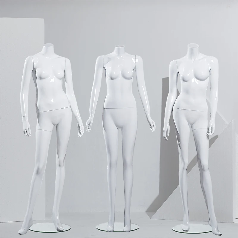 White Color Female Headless Mannequin Headless Model Manufacturer