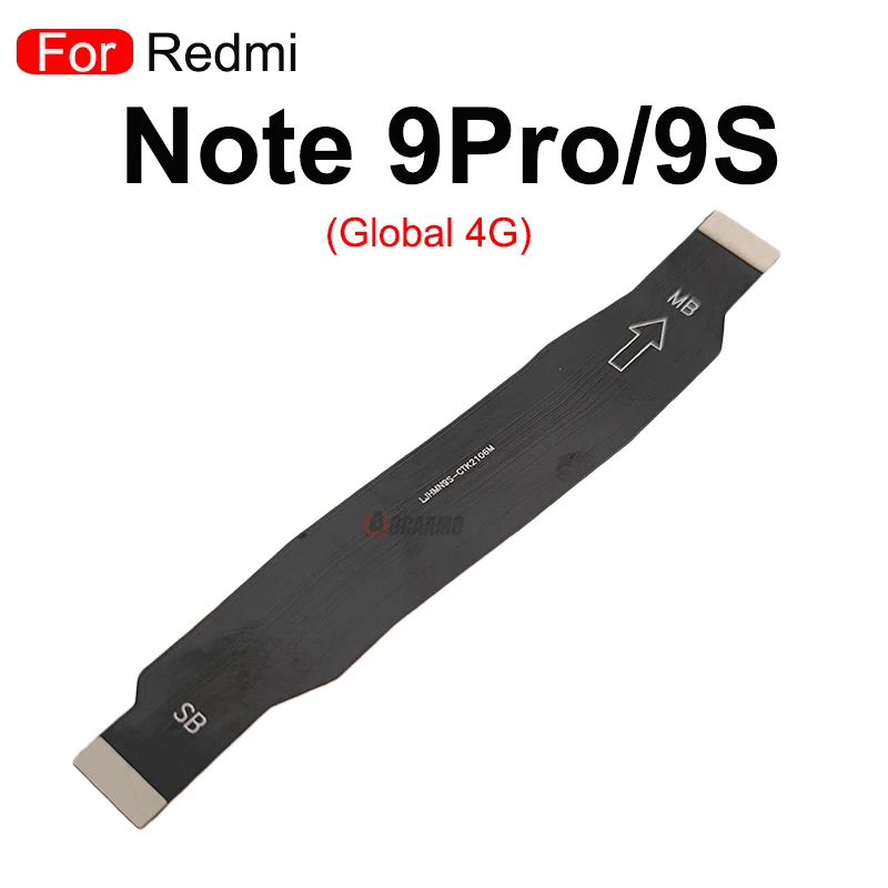 For Redmi Note 9s 9 Pro Global 4G 9Pro 5G Connector Motherboard Mainboard Main Flex Cable Charging Port Replacement Parts