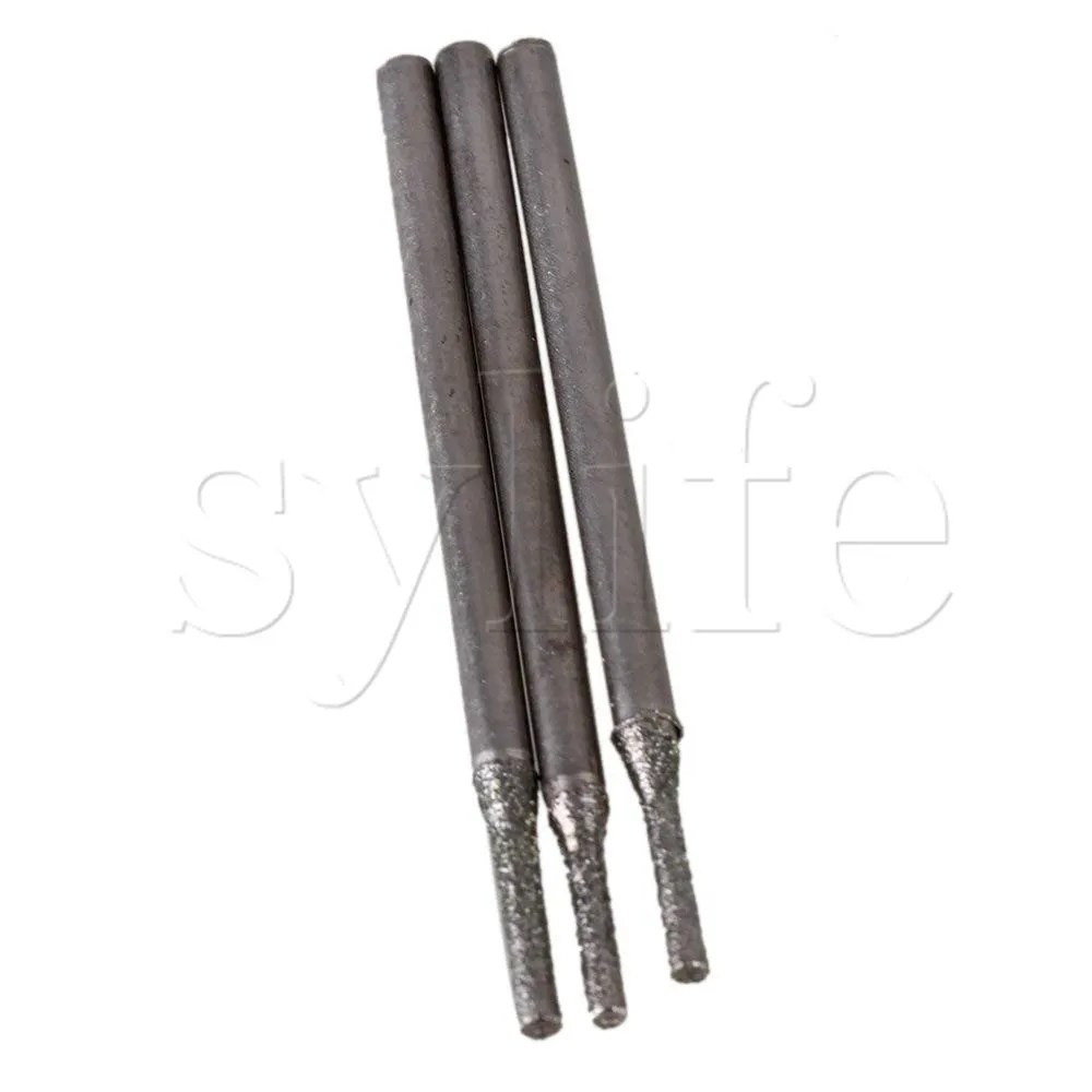 20pcs Drill Bits Diamond Coated Drills Marble Ceramic Hole Saw Tool 1.5mm