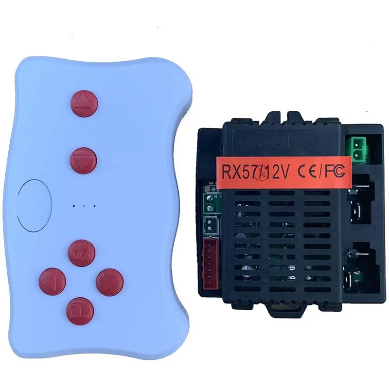 WEELYE RX57 12V 6V 2.4G Bluetooth Remote Control and Receiver for Children Electric Car Replacement Parts