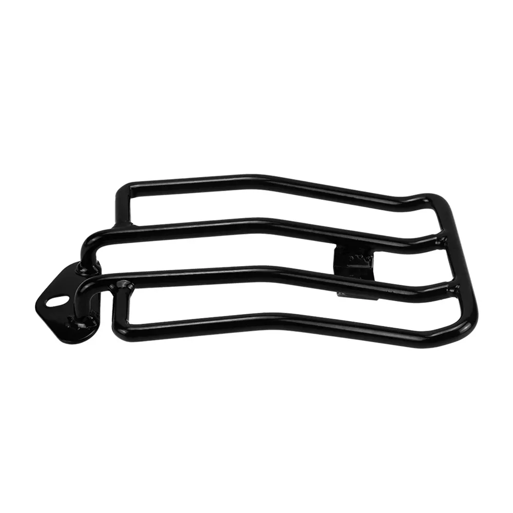 Motorcycle Black Steel Rear Fender Luggage Rack Support Shelf Solo Seat For Harley Sportster XL Iron 1200 883 48 Low 2004-2020