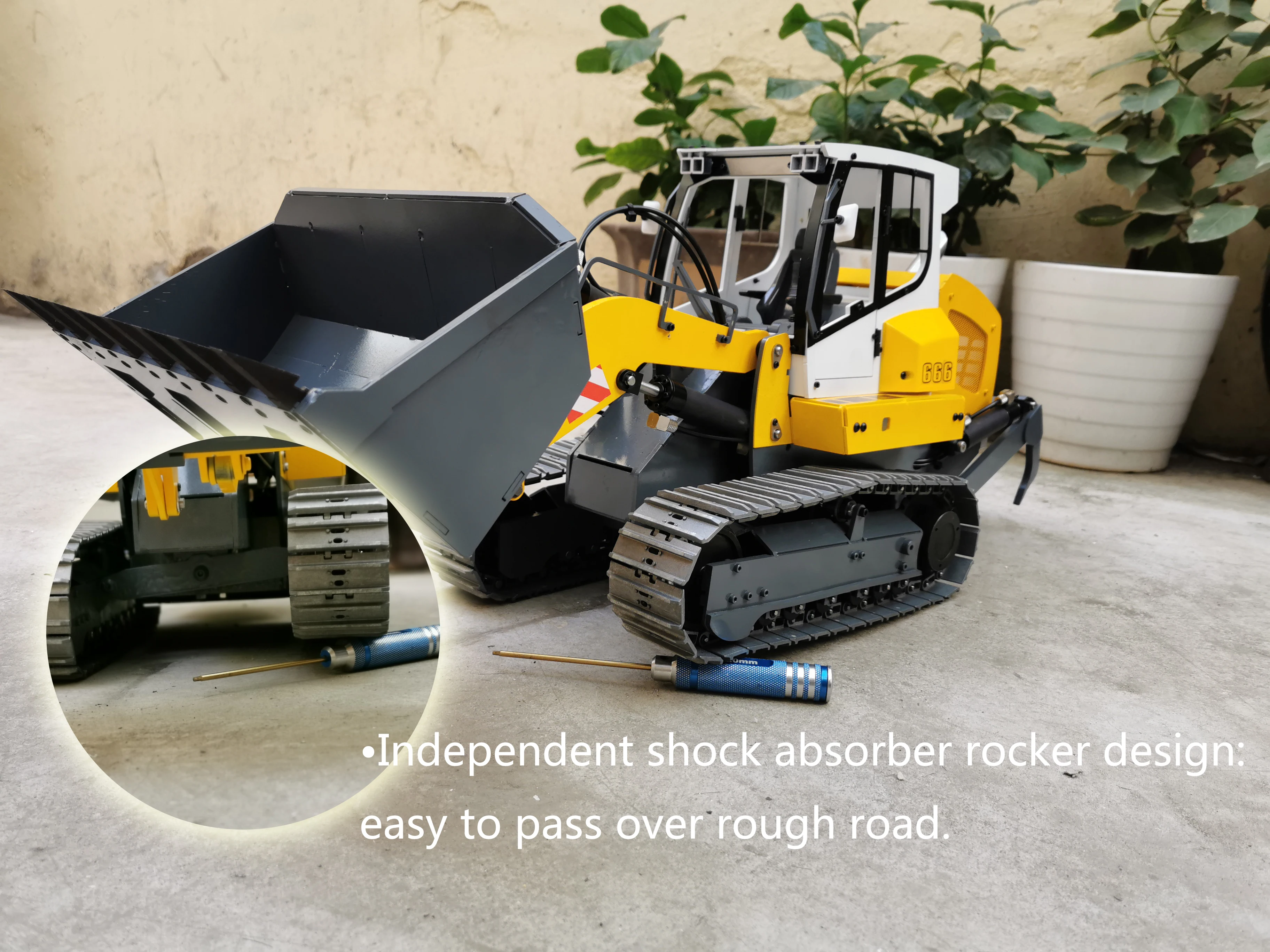 1/14 Rc Loader, zabawki spychacza, modele hydrauliczne prezenty świąteczne