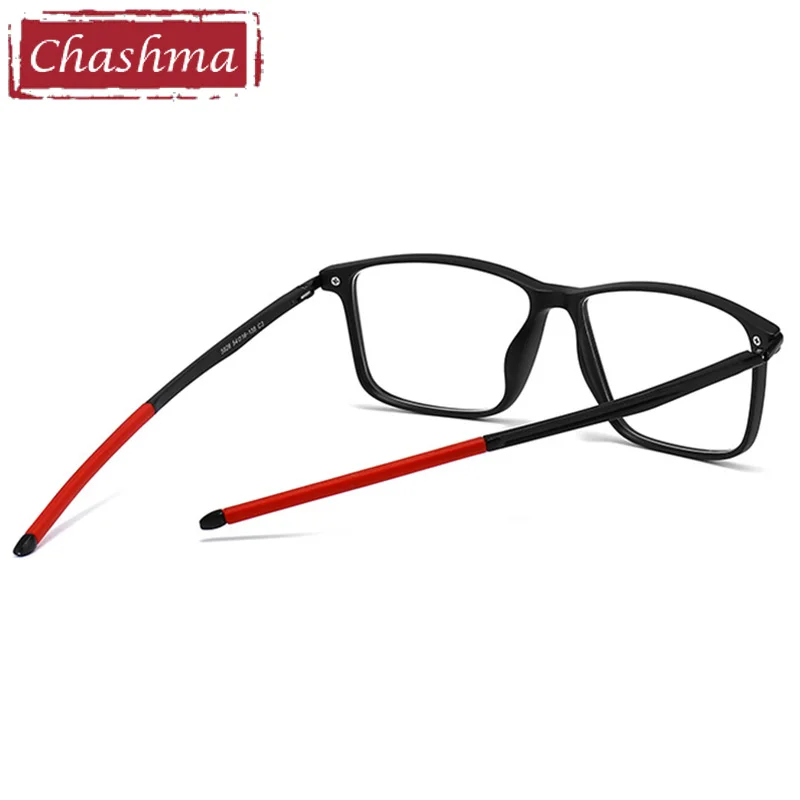 Chashma Men Sport Eyewear TR90 Aluminum Magnesium Light Flexible Prescription Optical Frame Fashion Trend Students Spectacles