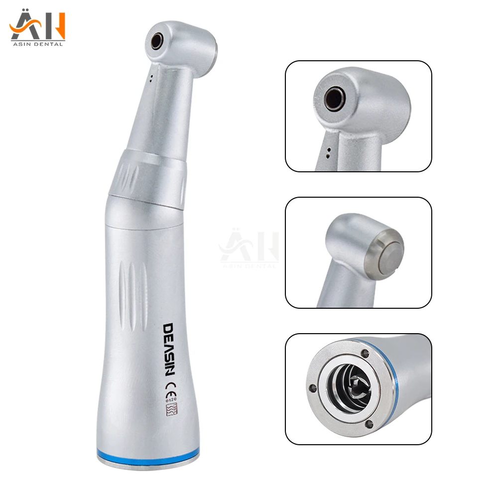 

DEASIN Dental Internal Water Spray Contra Angle Air Motor Low Speed Handpiece Air Turbine Contra Angle Inner Water Spray Availa