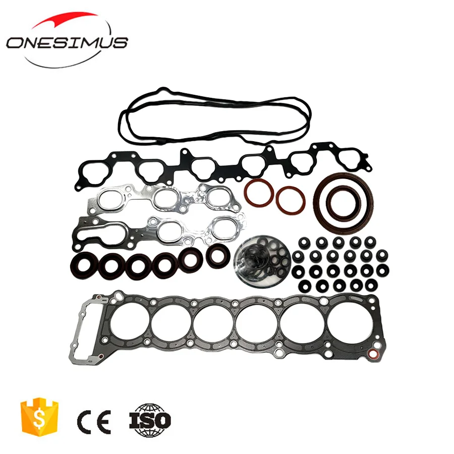 6cylinder Car Engine Full gasket set OEM 04111-66030 for T-1FZ-FE LAND CRUISER 80/100 LAND CRUISER Pickup