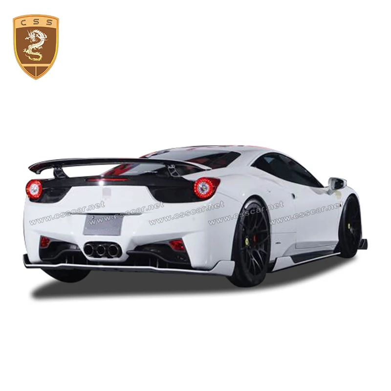 Real carbon fiber body kit for Ferrari 458 carbon fiber side skirts for Ferrari 458 AUTO VELOCE